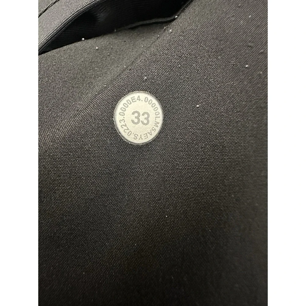 Lululemon Mens Tapered Pants Size 33 Black